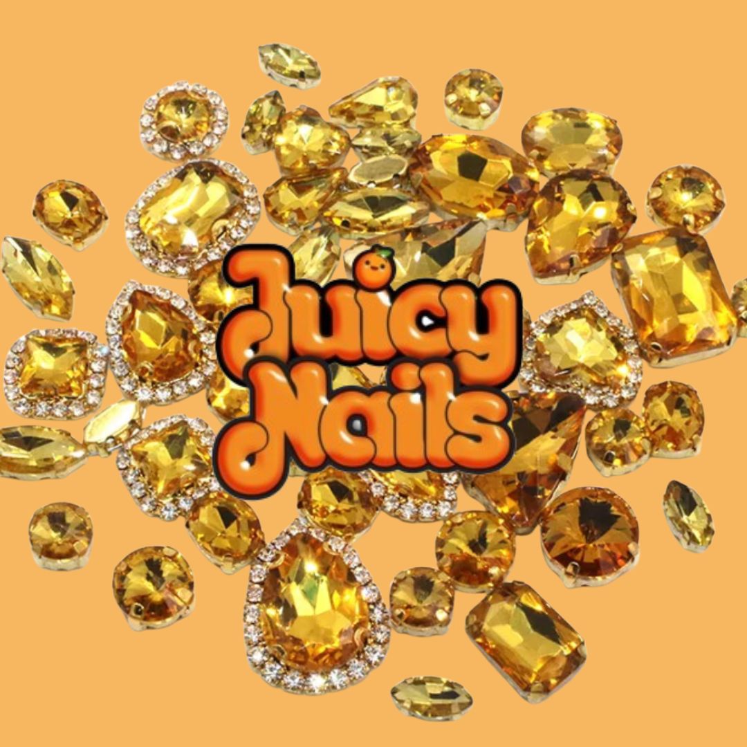 Chunky Bling Bag - Yellow Topaz