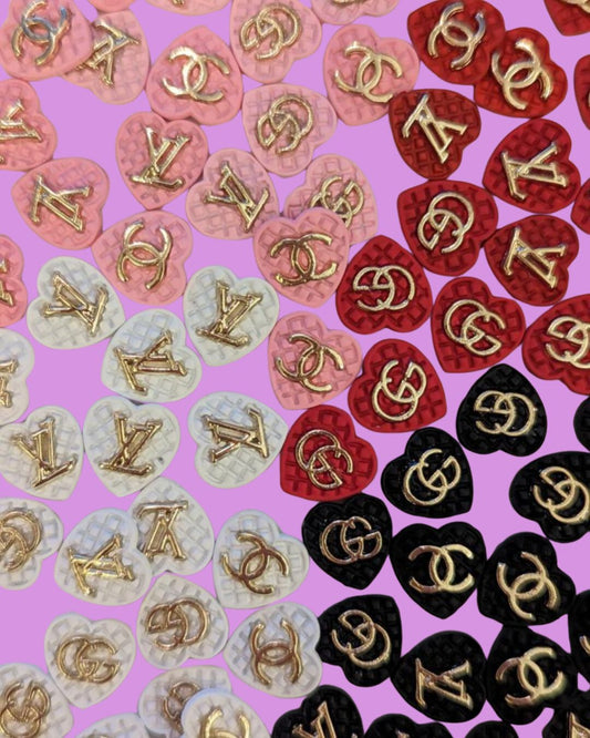 Quilted Designer Hearts