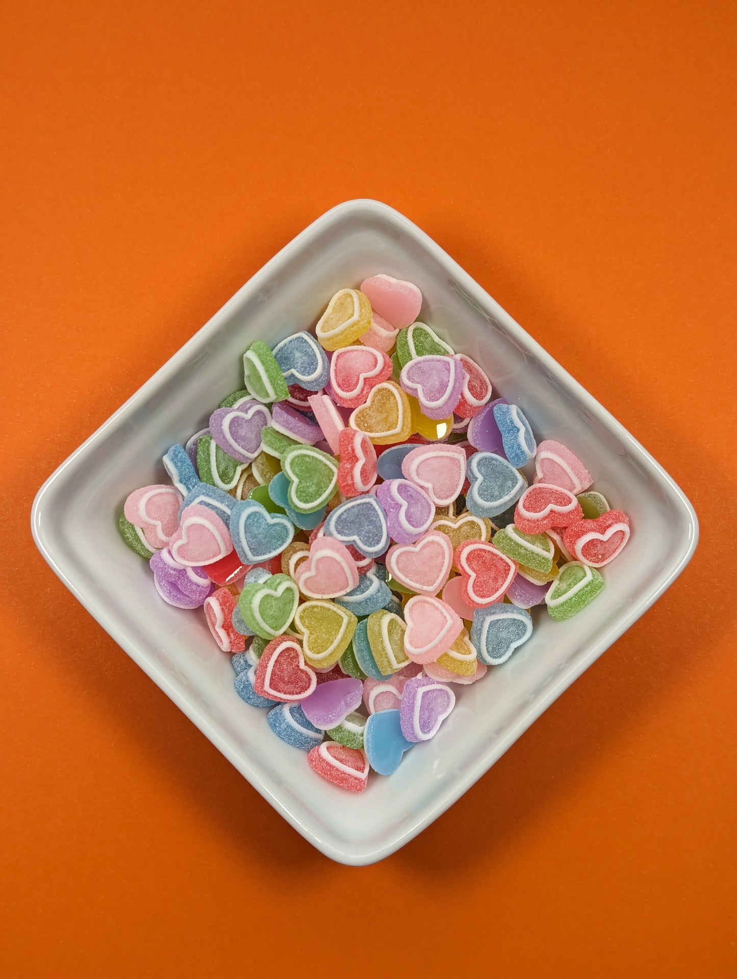 Sugared Jelly Hearts